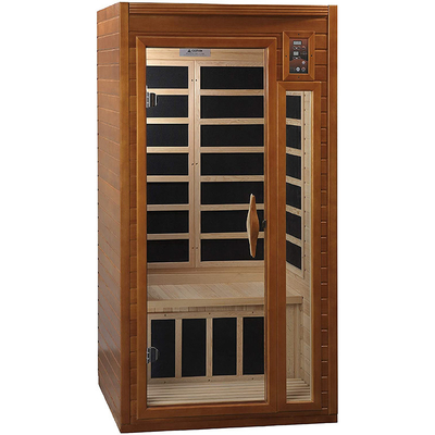 Açık Eşsiz 4 Kişilik Kapalı Kızılötesi Sauna Odası Kilo Verme Fitness Yoga Sauna Odası