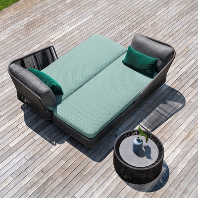 Veranda Eğlence Açık Şezlong Daybed Sözleşme Kalitesi Baech Bahçe Şezlong Sandalye