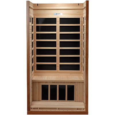 Açık Eşsiz 4 Kişilik Kapalı Kızılötesi Sauna Odası Kilo Verme Fitness Yoga Sauna Odası