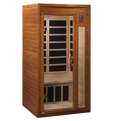 Açık Eşsiz 4 Kişilik Kapalı Kızılötesi Sauna Odası Kilo Verme Fitness Yoga Sauna Odası