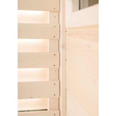 Nordic Ladin Ahşap 6 Kişilik Far Infrared Sauna Kabin Dış Mekan